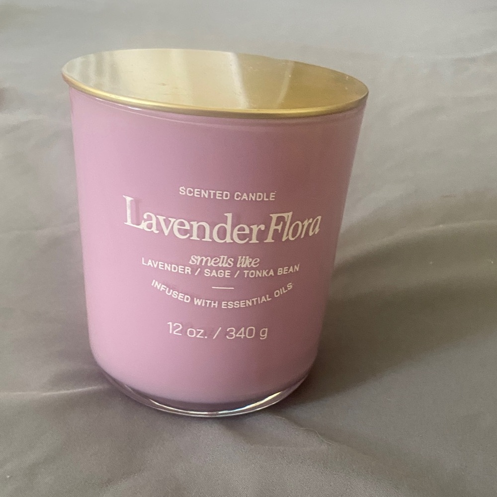 Scented Candle Lavender Flora